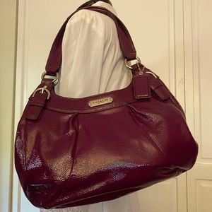 COACH Crimson Plum Hobo bag
